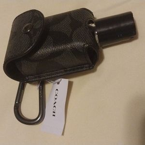 Coach hand sanitizer holder